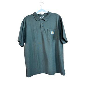 Carhartt Men's Midweight Short-Sleeve Pocket Polo Shirt